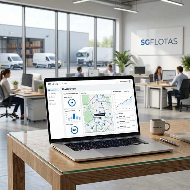 SGFLOTAS Dashboard Mockup